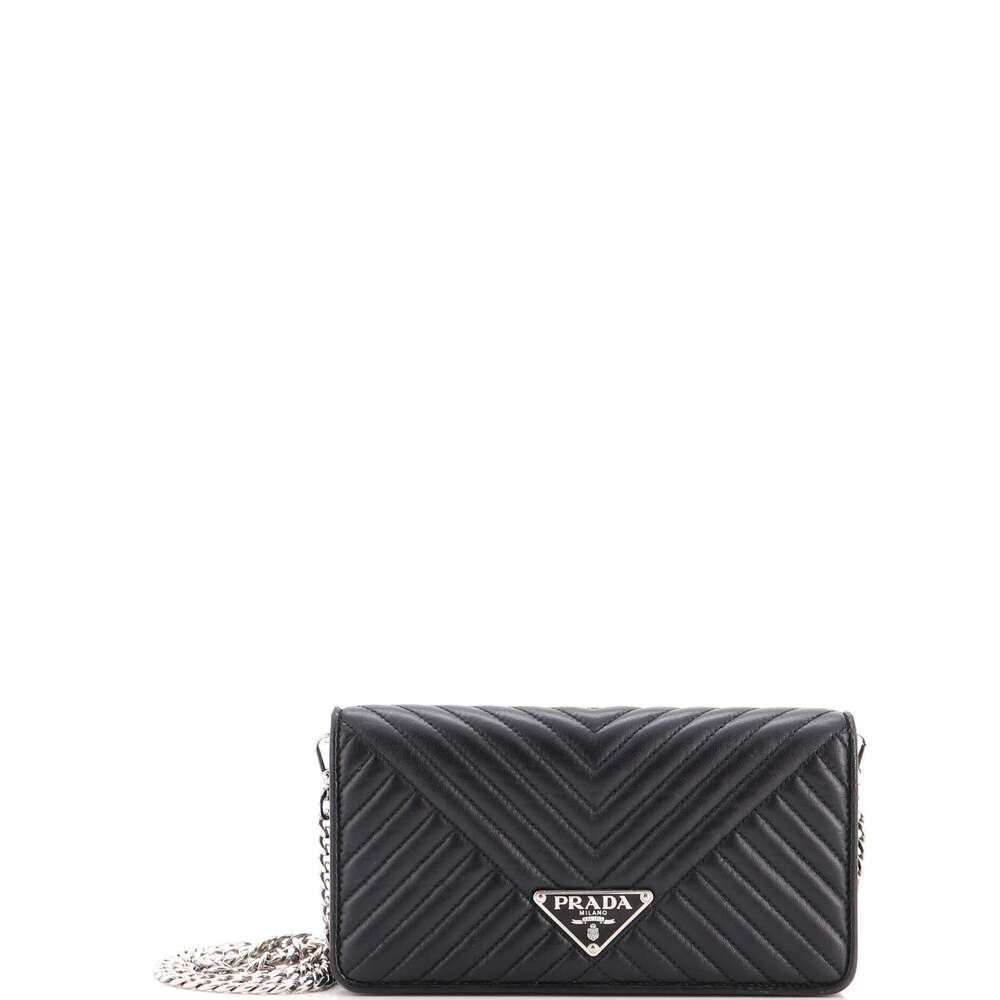 Prada Wallet On Chain Diagramme Quilted #324368P78B